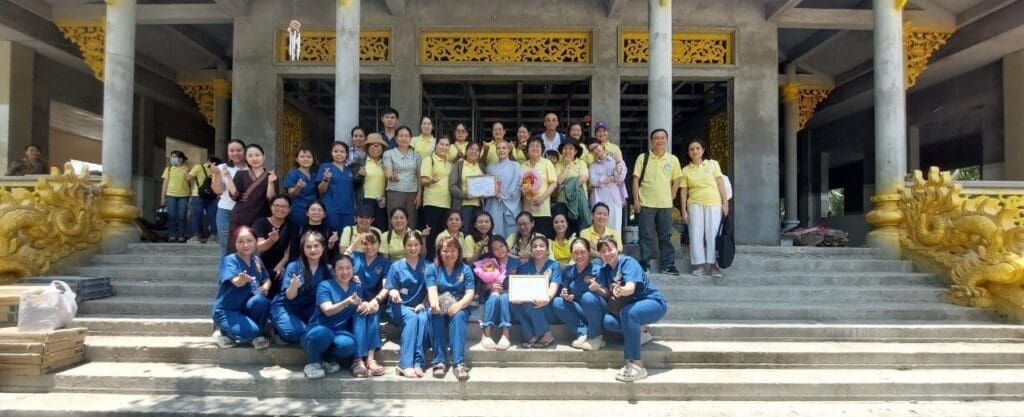 Tập thể Duy Thành tham gia thiện nguyện 2024