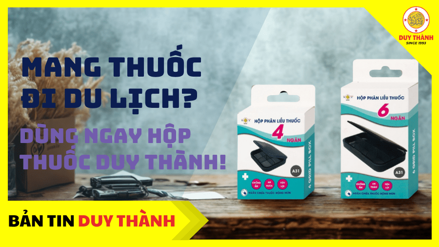 Hộp Đựng Thuốc Đi Du Lịch Duy Thành